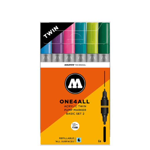 ONE4ALL ACRYLIC TWIN BASIC-SET 2 de graffiti winkel