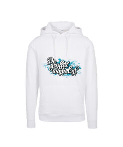 Hoodie wit de graffiti winkel